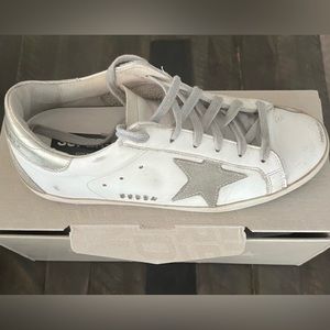 Super Cute Golden Authentic Goose Shoes